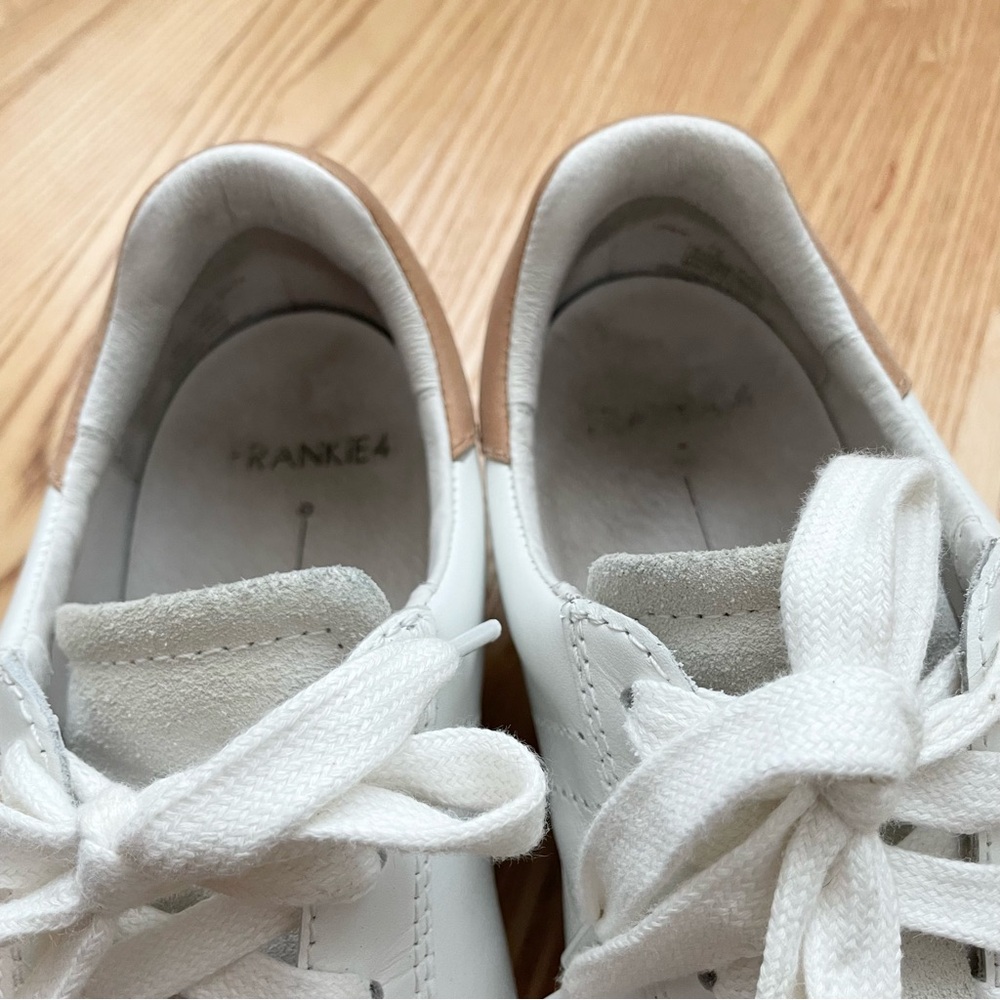 Frankie4 Drew sneakers in white/nutmeg, size 7.5 - Picture 4 of 8